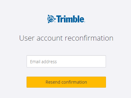 Ich habe keine E Mails von Trimble ID erhalten